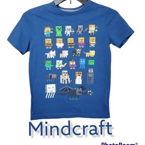 KIDS MINDCRAFT SHIRT M